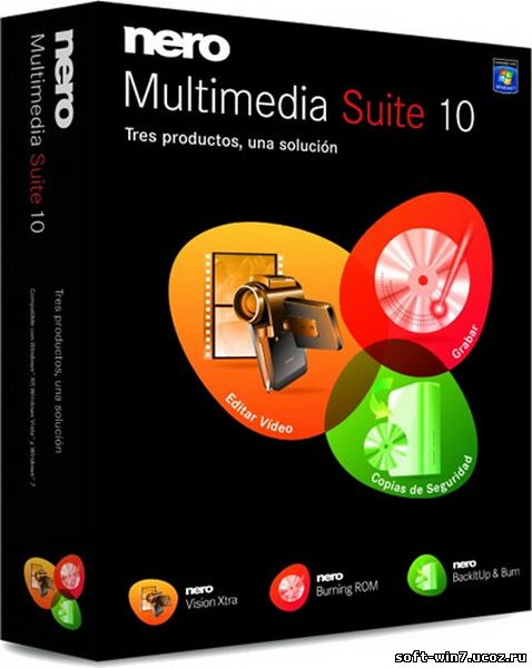 Nero Multimedia Suite 10.0.13200 (Rus, 2010)