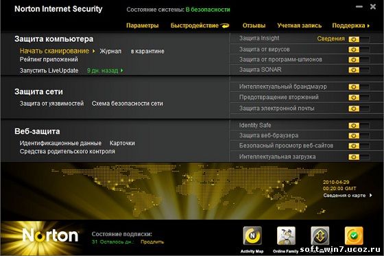 Norton Internet Security 18.1.0.37 (Rus, 2011)